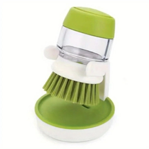 Escova de Lavar Louça com Dispensador de Sabão e Suporte