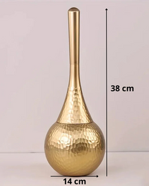 Escova de Vaso Sanitário com Suporte Dourado ou Prata