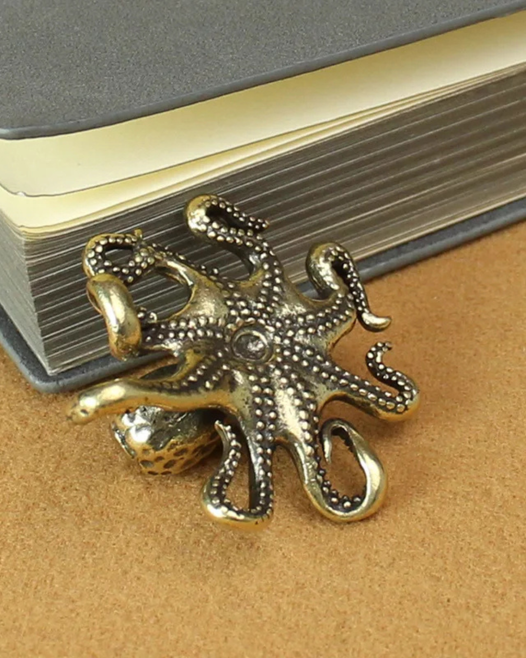 Estatueta de Polvo em Latão Vintage Miniatura Decorativa Retrô para Casa