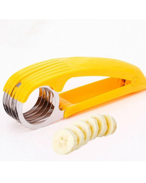 Fatiador de Banana e Frutas Cortador de Cozinha Prático e Ergonômico