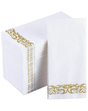 Guardanapos de Papel Elegantes 50 Peças Decoração para Casamento e Festas