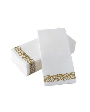 Guardanapos de Papel Elegantes 50 Peças Decoração para Casamento e Festas