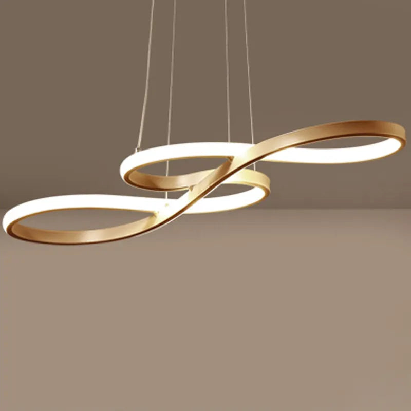 Lustre Pendente moderno LED com controle remoto - Infinity