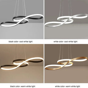Lustre Pendente moderno LED com controle remoto - Infinity