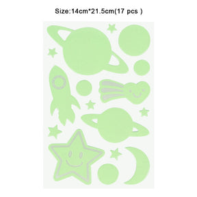 Adesivos decorativos luminosos - Espaço