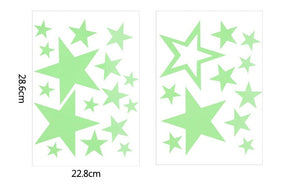 Adesivos decorativos luminosos - Espaço