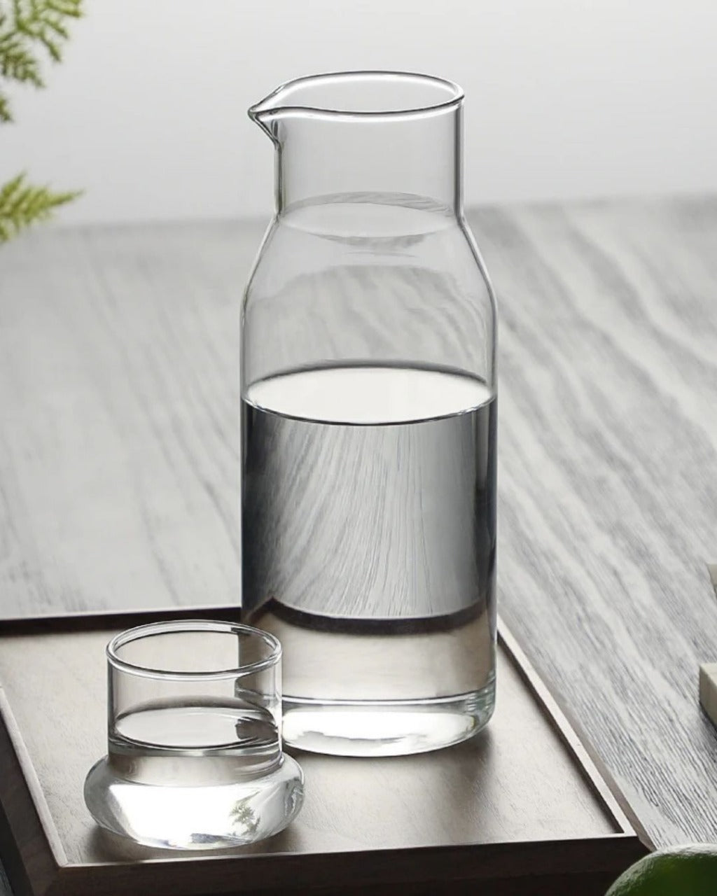 Jarra de Vidro Transparente Resistente ao Calor Para Água Suco e Café