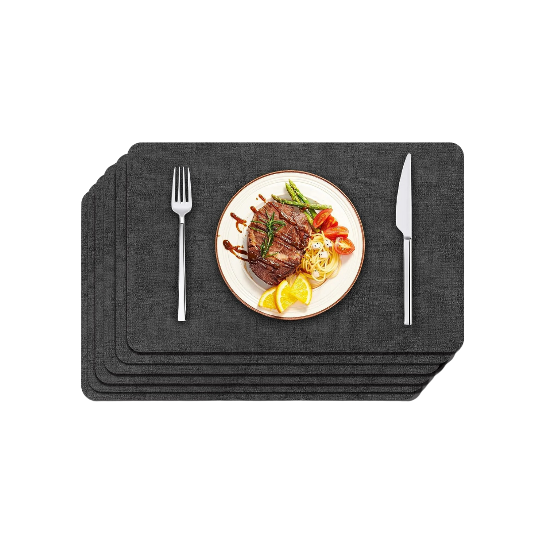 Jogo Americano em Couro Ecológico