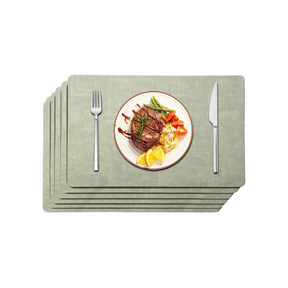 Jogo Americano em Couro Ecológico