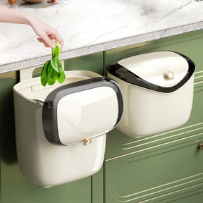 Lixeira Vintage Luxury Pendurada com Tampa Rolante