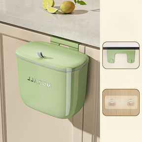 Lixeira de Compostagem Suspensa com Tampa para Cozinha