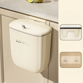 Lixeira de Compostagem Suspensa com Tampa para Cozinha