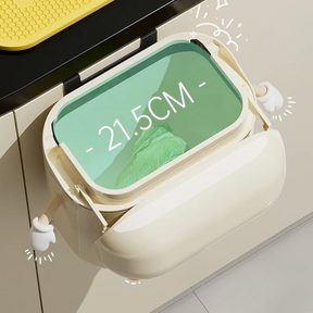 Lixeira de Parede para Cozinha 9L/12L com Tampa