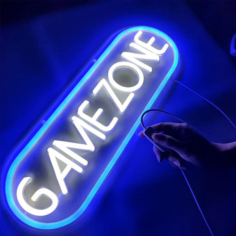 PROMO OUTLET - Luminária Decorativa LED NEON - Gamer