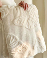 Manta de Flanela 3D com Borboleta Cobertor Quente para Todas as Estações