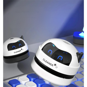 Mini Robô Aspirador de Pó Cleaner Recarregável USB