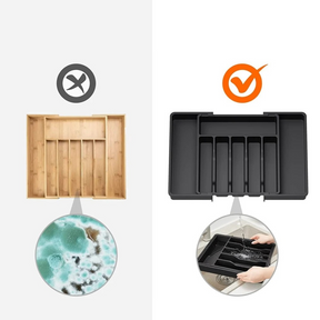 Organizador de Gaveta Expansível para Talheres