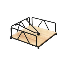 Porta-Guardanapos de Metal com Braço Tensor Estilo Retro