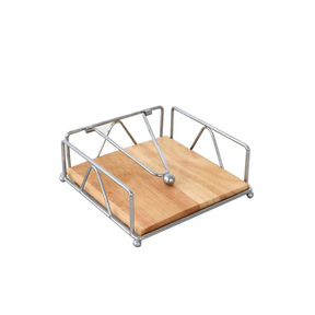 Porta-Guardanapos de Metal com Braço Tensor Estilo Retro