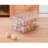Porta-Ovos Organizador de Geladeira Transparente