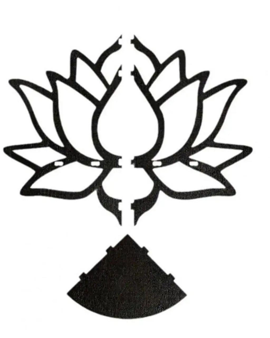 Prateleira de Canto de Parede em Madeira Estilo Boho