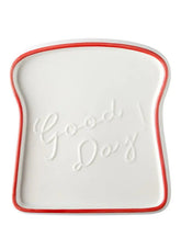 Prato de Cerâmica em Formato de Pão Ideal para Café da Manhã e Sobremesas