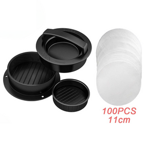 Prensa de Carne para Hambúrguer Antiaderente com Alça Ergonômica