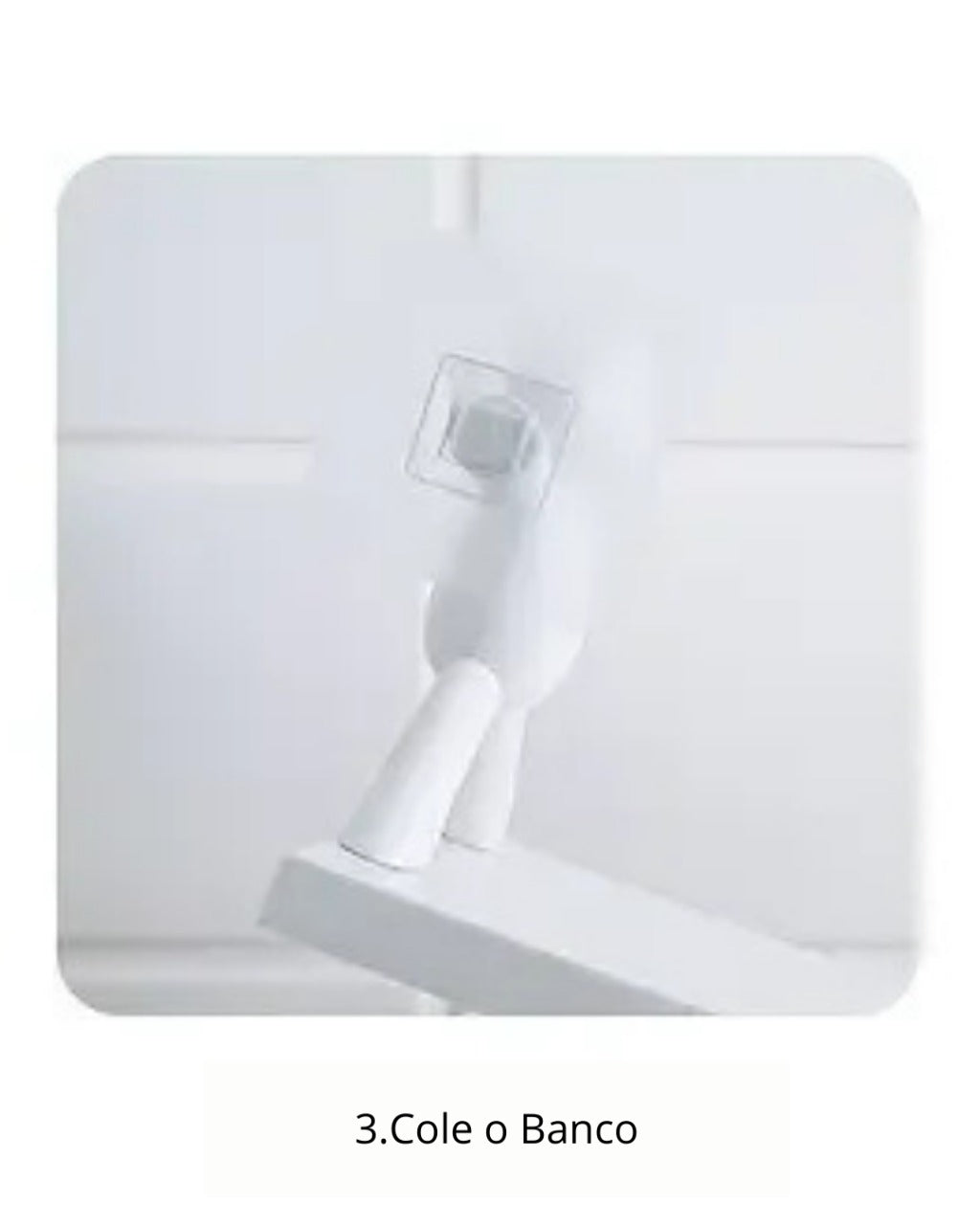 Rack de Armazenamento Sem Perfuração com Design de Personagem para Banheiro e Cozinha