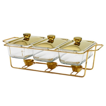 Rechaud Aquecedor de Alimentos Luxo para Buffet