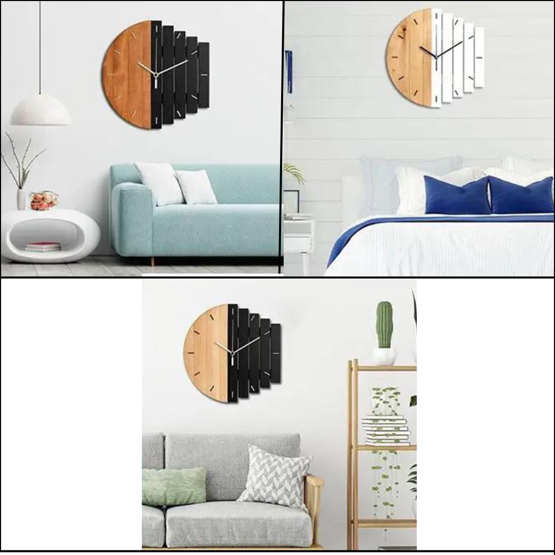 Relógio de Parede Moderno e Elegante