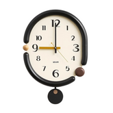 Relógio de Parede Oscilante Vintage