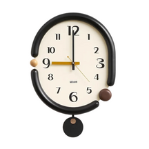 Relógio de Parede Oscilante Vintage