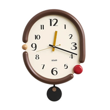 Relógio de Parede Oscilante Vintage