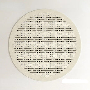 PROMO OUTLET - Tapete Decorativo Orgânico Moderno Redondo - Coleção Paris