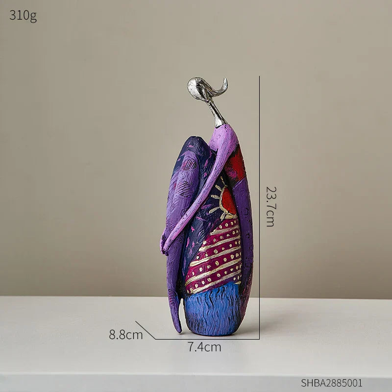 Escultura decorativa de Cerâmica Premuim - Coleção Essência Feminina