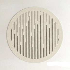 PROMO OUTLET - Tapete Decorativo Orgânico Moderno Redondo - Coleção Paris