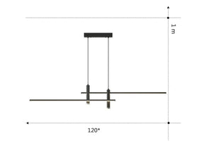 Luminária Pendente Moderna Elegance Versailles