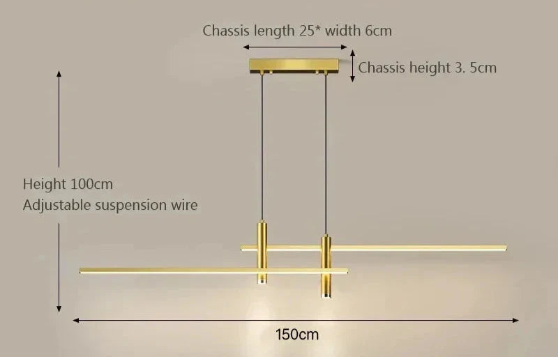 Luminária Pendente Moderna Elegance Versailles