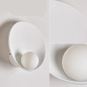 Luminária de Parede Estilo Chinês - Shell Branco, Preto ou Marrom