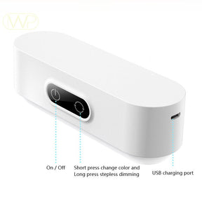 Luminaria Luz de leitura inteligente LED Recarregável e com Base magnética - ReadiLux