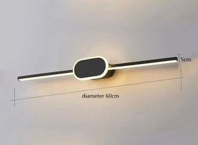 Luminária LED de Parede Espelho Banheiro - RadianceView