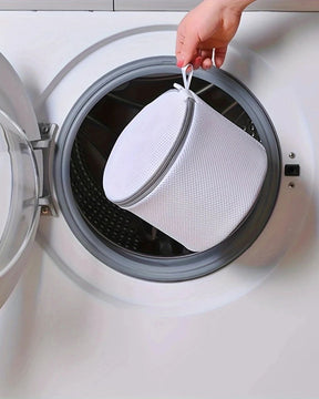 Saco de Lavagem para Lingerie com Zíper Proteção para Roupas Delicadas