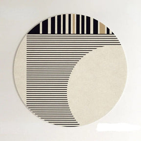 PROMO OUTLET - Tapete Decorativo Orgânico Moderno Redondo - Coleção Paris