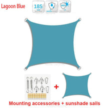 Toldo quadrado Portátil Impermeável Flexível e Resistente Com Proteção UV