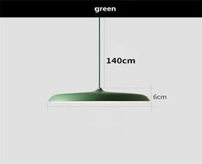 Lustre Pendente Moderno UFO Metal LED