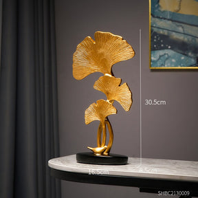 Escultura estátuas decorativa - Folhas do Outono