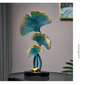 Escultura estátuas decorativa - Folhas do Outono