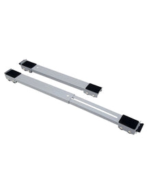 Suporte Móvel com Rodinhas Ajustável para Geladeira Máquina de Lavar e Móveis