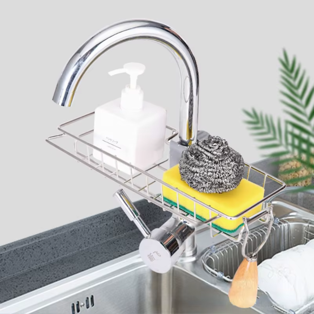 Suporte de Cozinha em Aço Inoxidável