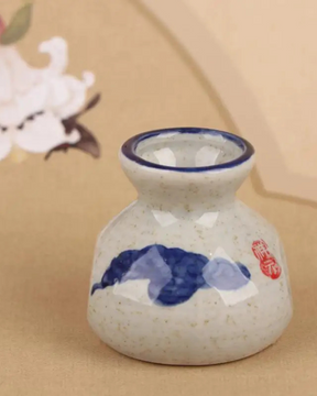 Suporte de Palito de Cerâmica Estilo Chinês para Mesa